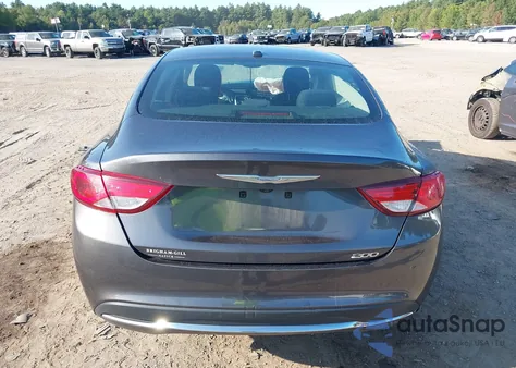 2016 Chrysler 200 Limited из США, поврежденный, VIN 1C3CCCAB2GN109146